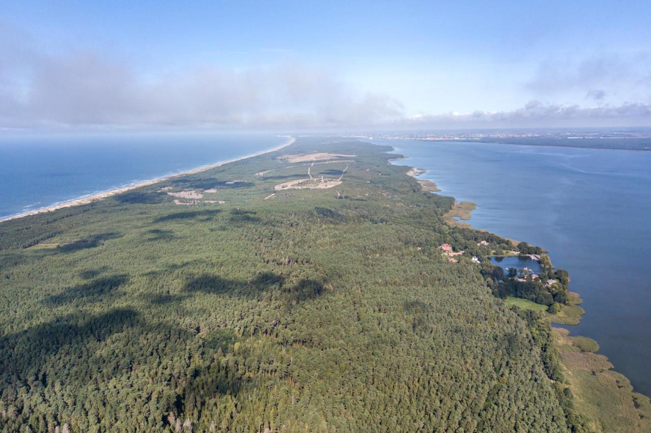 Uz Juru Mariu Lägenhet Juodkrantė Exteriör bild